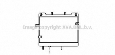 AVA QUALITY COOLING ms3140 -  Масляный радиатор, автоматическая коробка передач